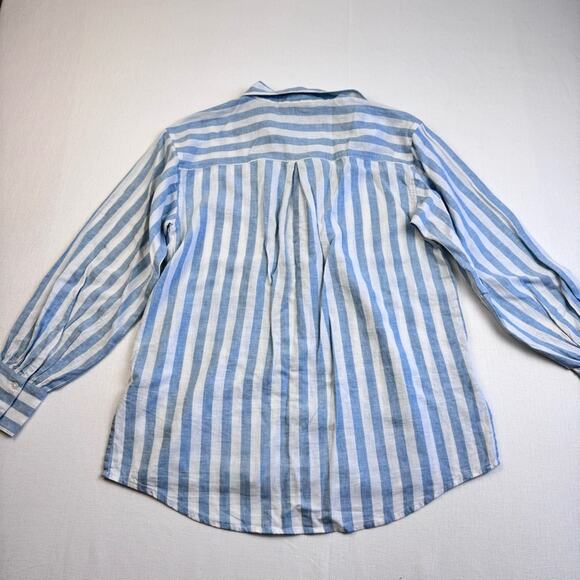 NWT banana republic oversized linen blend top Size small - Picture 9 of 10